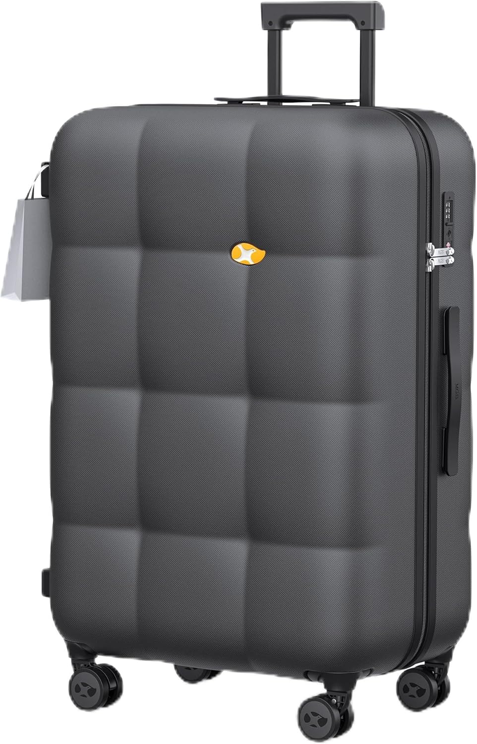 Hardshell Carry On Luggage with Spinner Wheels & Built-in TSA Lock,PC Durable Suitcase Rolling Luggage with Scratch-Resistant Surface, Pink