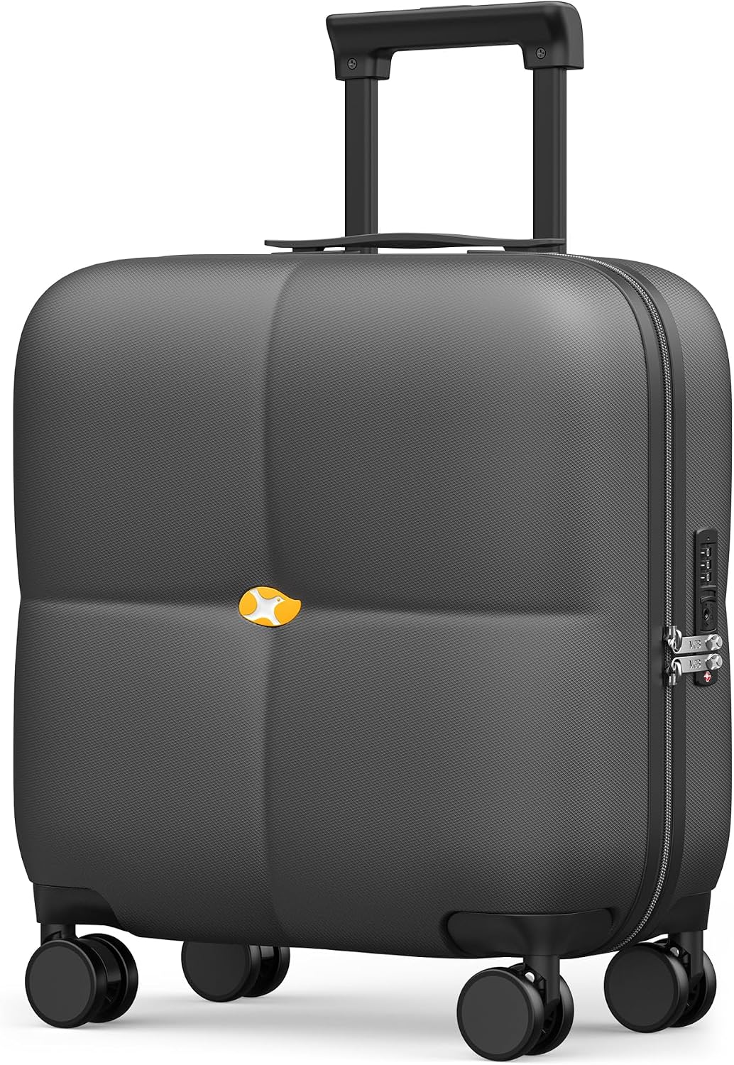 Hardshell Carry On Luggage with Spinner Wheels & Built-in TSA Lock,PC Durable Suitcase Rolling Luggage with Scratch-Resistant Surface, Pink