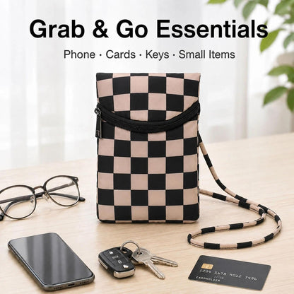 Small Crossbody Women Cell Phone Purse Wallet Bag With Shoulder Strap - Colors A