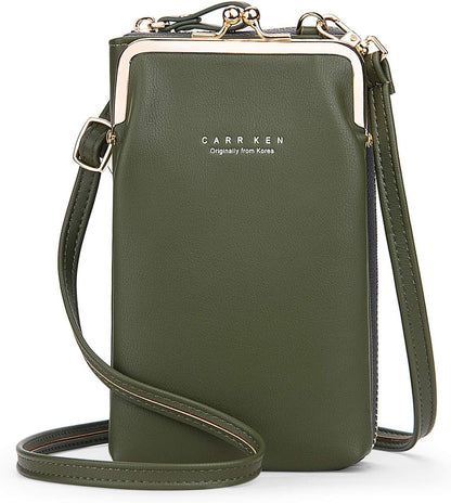 Womens Small Crossbody Bag Cellphone Purse Wallet Card Clutch Travel Pocket