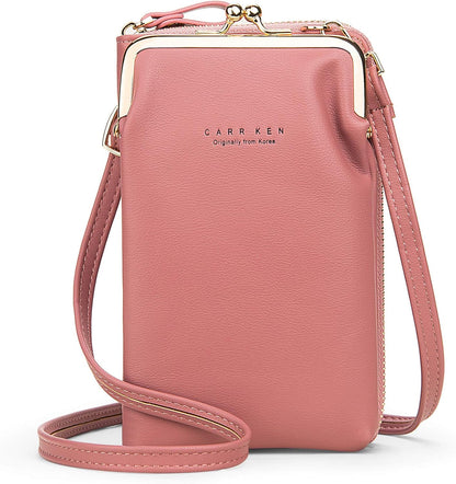 Womens Small Crossbody Bag Cellphone Purse Wallet Card Clutch Travel Pocket