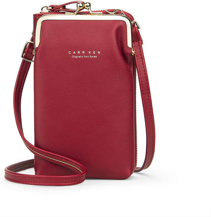 Womens Small Crossbody Bag Cellphone Purse Wallet Card Clutch Travel Pocket