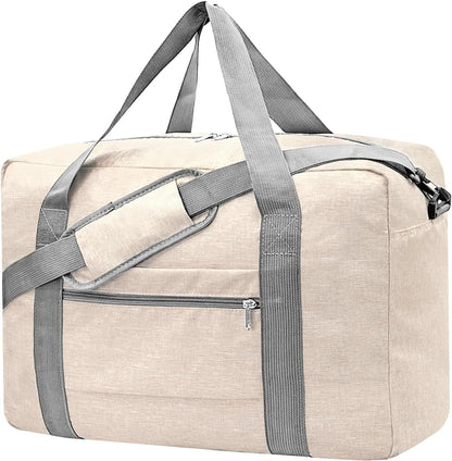 For Spirit Airlines Personal Item Bag 18x14x8 Foldable Carry on Bags for Airplanes Travel Duffel Bags for Women and Men