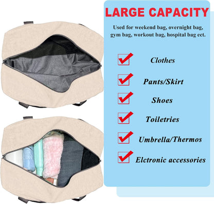 For Spirit Airlines Personal Item Bag 18x14x8 Foldable Carry on Bags for Airplanes Travel Duffel Bags for Women and Men