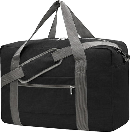 For Spirit Airlines Personal Item Bag 18x14x8 Foldable Carry on Bags for Airplanes Travel Duffel Bags for Women and Men
