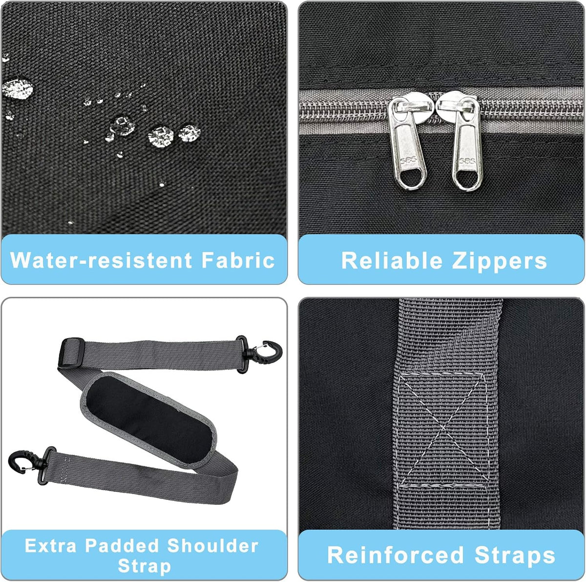 For Spirit Airlines Personal Item Bag 18x14x8 Foldable Carry on Bags for Airplanes Travel Duffel Bags for Women and Men
