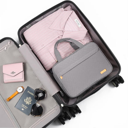 Hanging Travel Toiletry Bag, Large Capacity Cosmetic Organizer for Full-size Bottle with 4 Compartment for Daily Use