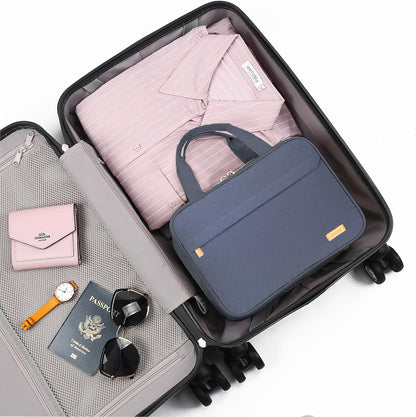 Hanging Travel Toiletry Bag, Large Capacity Cosmetic Organizer for Full-size Bottle with 4 Compartment for Daily Use
