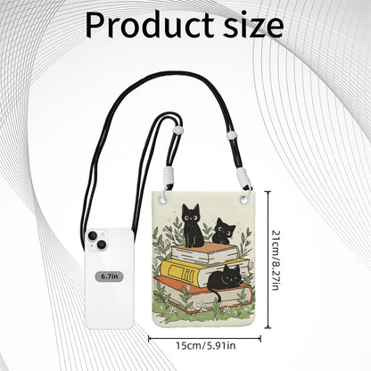 Crossbody Phone Bag | Equipped with Adjustable Detachable Strap, Ideal for Travel & Daily Commuting, Crossbody Bag for Men & Women