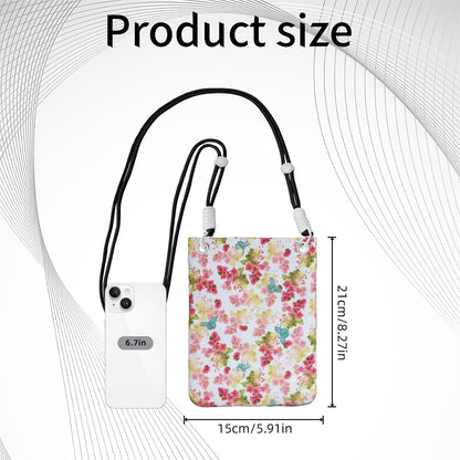 Crossbody Phone Bag | Equipped with Adjustable Detachable Strap, Ideal for Travel & Daily Commuting, Crossbody Bag for Men & Women