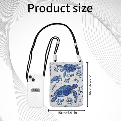 Crossbody Phone Bag | Equipped with Adjustable Detachable Strap, Ideal for Travel & Daily Commuting, Crossbody Bag for Men & Women