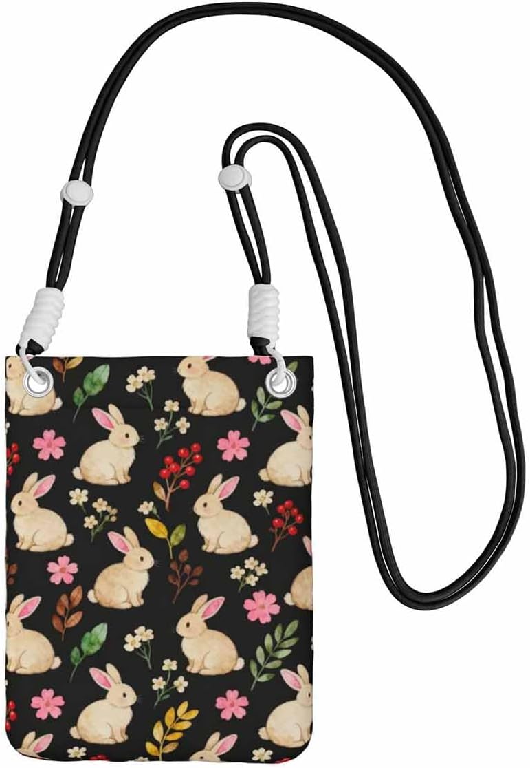 Crossbody Phone Bag | Equipped with Adjustable Detachable Strap, Ideal for Travel & Daily Commuting, Crossbody Bag for Men & Women