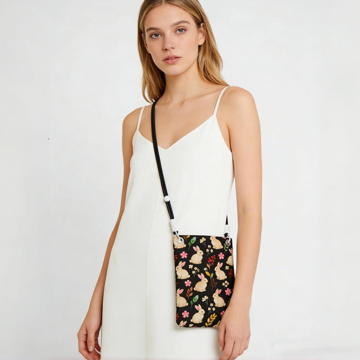 Crossbody Phone Bag | Equipped with Adjustable Detachable Strap, Ideal for Travel & Daily Commuting, Crossbody Bag for Men & Women