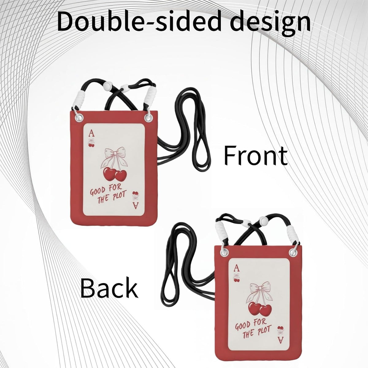 Crossbody Phone Bag | Equipped with Adjustable Detachable Strap, Ideal for Travel & Daily Commuting, Crossbody Bag for Men & Women