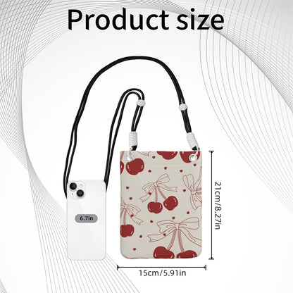 Crossbody Phone Bag | Equipped with Adjustable Detachable Strap, Ideal for Travel & Daily Commuting, Crossbody Bag for Men & Women