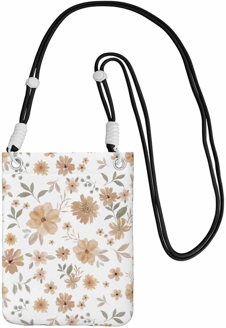 Crossbody Phone Bag | Equipped with Adjustable Detachable Strap, Ideal for Travel & Daily Commuting, Crossbody Bag for Men & Women