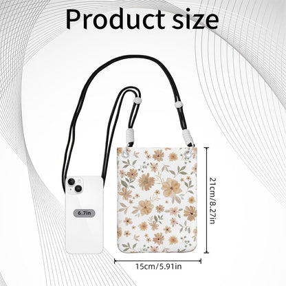 Crossbody Phone Bag | Equipped with Adjustable Detachable Strap, Ideal for Travel & Daily Commuting, Crossbody Bag for Men & Women