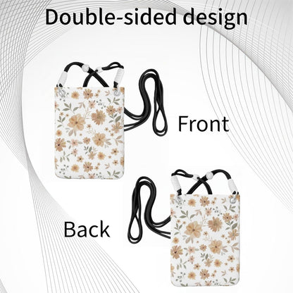 Crossbody Phone Bag | Equipped with Adjustable Detachable Strap, Ideal for Travel & Daily Commuting, Crossbody Bag for Men & Women