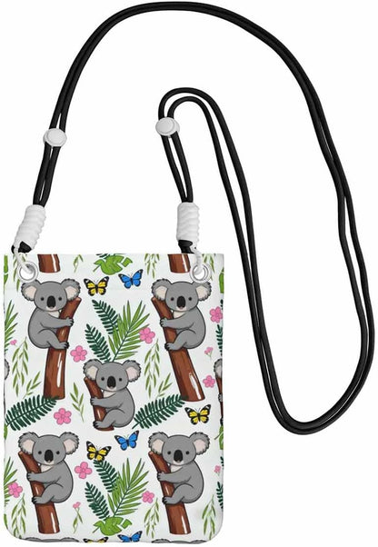 Crossbody Phone Bag | Equipped with Adjustable Detachable Strap, Ideal for Travel & Daily Commuting, Crossbody Bag for Men & Women
