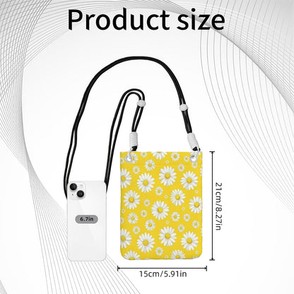 Crossbody Phone Bag | Equipped with Adjustable Detachable Strap, Ideal for Travel & Daily Commuting, Crossbody Bag for Men & Women