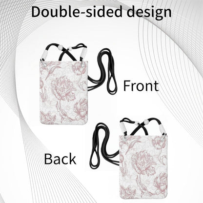 Crossbody Phone Bag | Equipped with Adjustable Detachable Strap, Ideal for Travel & Daily Commuting, Crossbody Bag for Men & Women