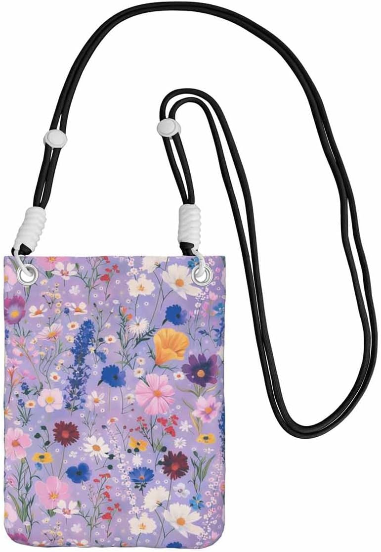 Crossbody Phone Bag | Equipped with Adjustable Detachable Strap, Ideal for Travel & Daily Commuting, Crossbody Bag for Men & Women