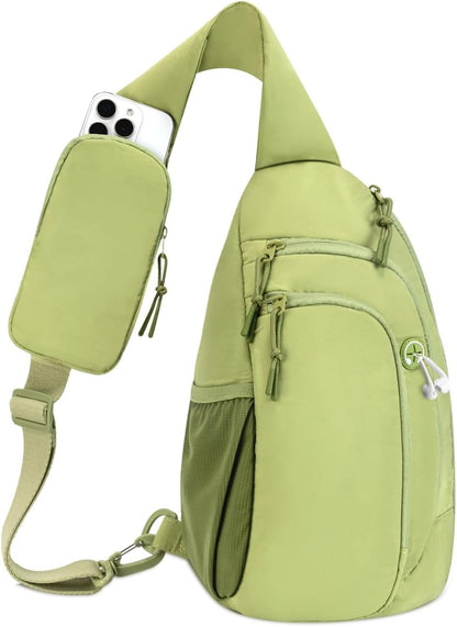 Sling Bag Crossbody Bags for Women with Anti-theft RFID Blocking Pocket | Water Bottle Holder, Adjustable Shoulder Strap, Phone Pocket, Cross Body Travel Purse, Sling Backpack, Tablet Compartment
