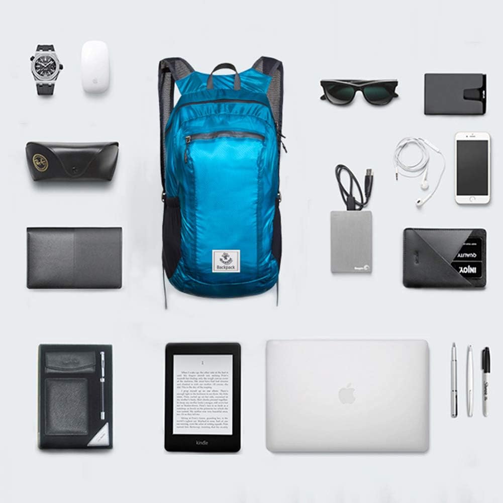 Hiking Daypack,Water Resistant Lightweight Packable Backpack for Travel Camping Outdoor