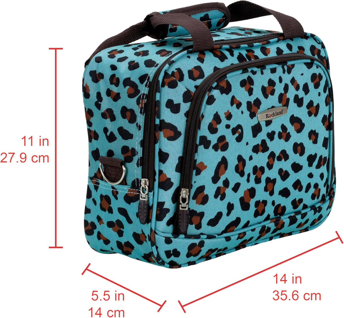 Fashion Softside Upright Luggage Set, Expandable, Wheel, Telescopic Handle,Turquoise, (14/19) - Colors B