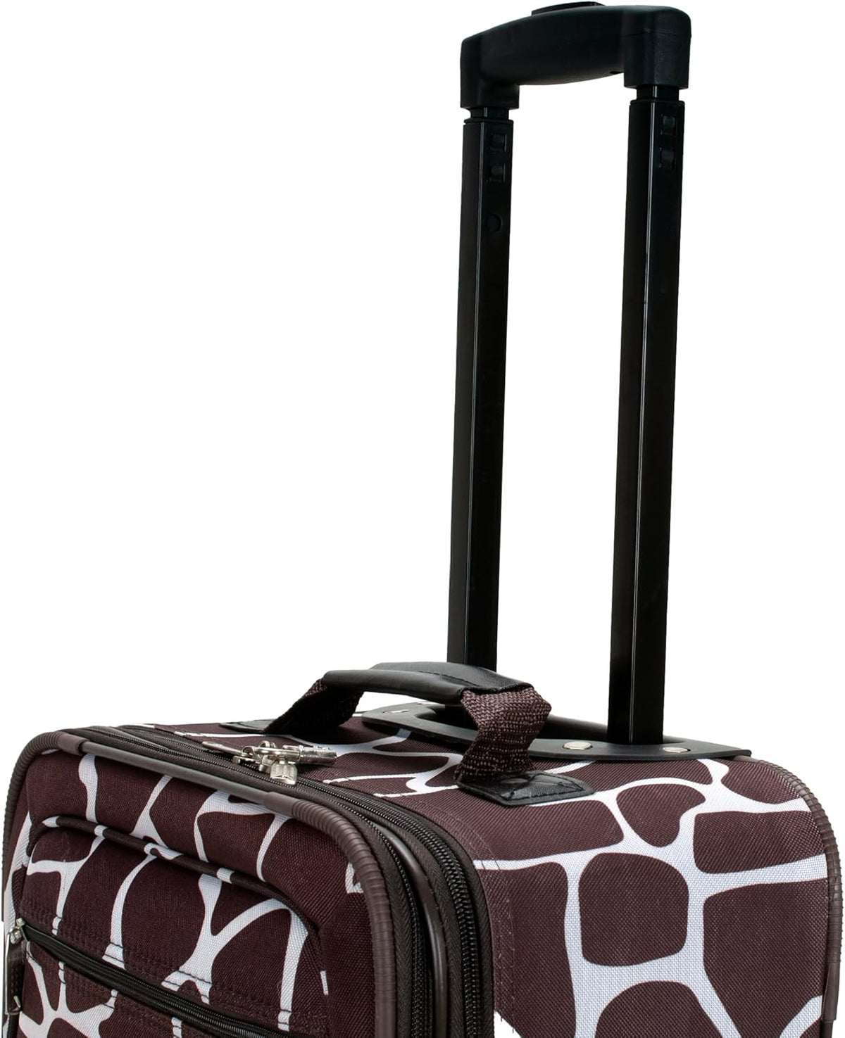 Fashion Softside Upright Luggage Set, Expandable, Wheel, Telescopic Handle,Turquoise, (14/19) - Colors B