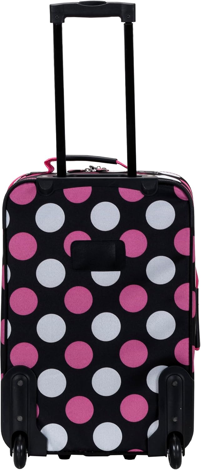 Fashion Softside Upright Luggage Set, Expandable, Wheel, Telescopic Handle,Turquoise, (14/19) - Colors B
