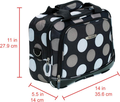 Fashion Softside Upright Luggage Set, Expandable, Wheel, Telescopic Handle,Turquoise, (14/19) - Colors B