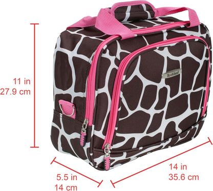 Fashion Softside Upright Luggage Set, Expandable, Wheel, Telescopic Handle,Turquoise, (14/19) - Colors B