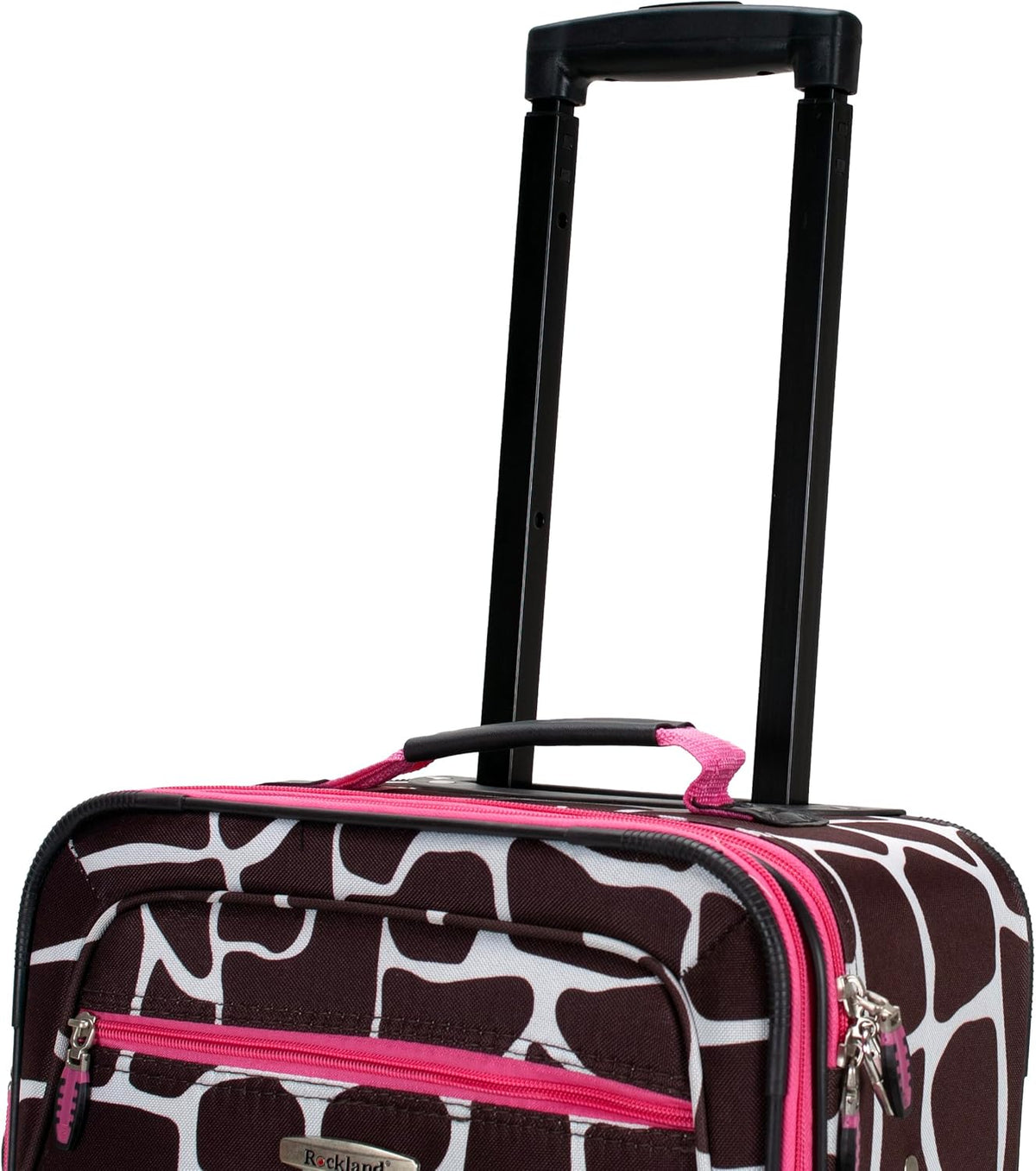 Fashion Softside Upright Luggage Set, Expandable, Wheel, Telescopic Handle,Turquoise, (14/19) - Colors B
