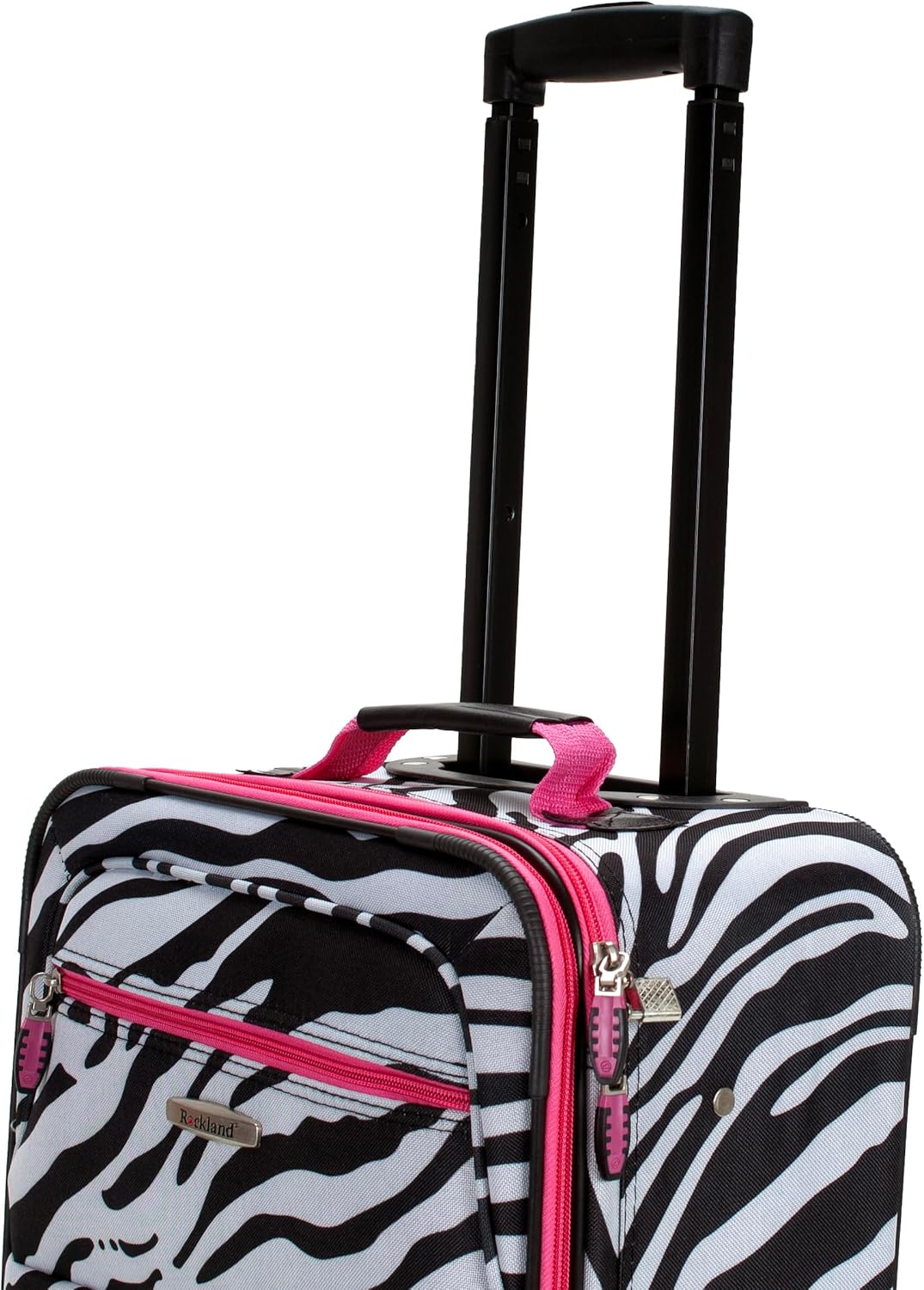 Fashion Softside Upright Luggage Set, Expandable, Wheel, Telescopic Handle,Turquoise, (14/19) - Colors B
