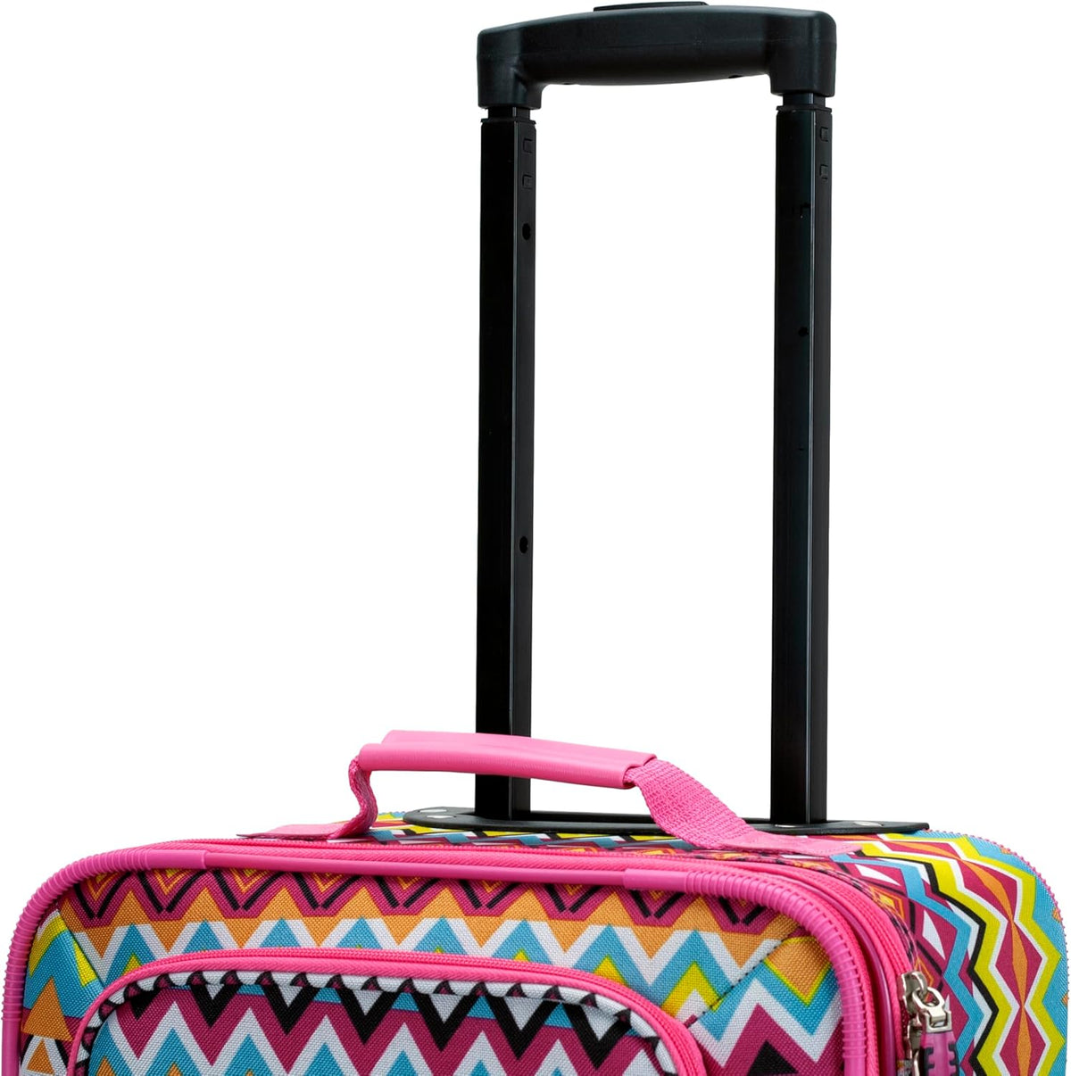Fashion Softside Upright Luggage Set, Expandable, Wheel, Telescopic Handle,Turquoise, (14/19) - Colors B