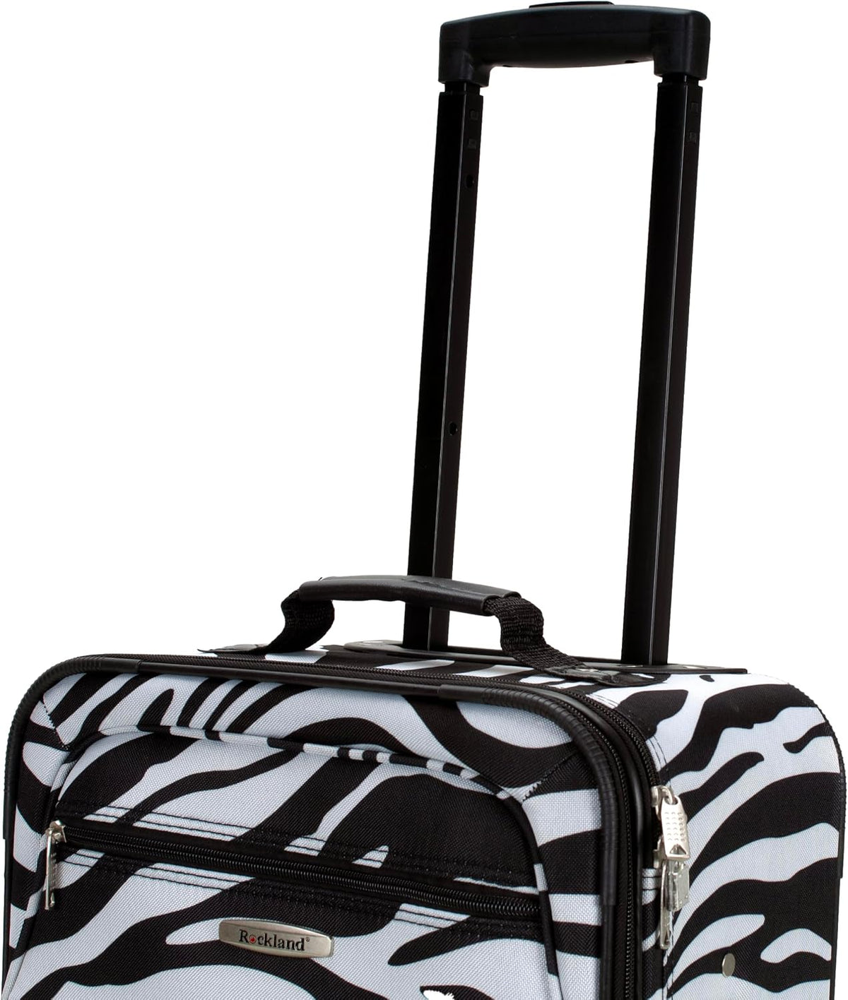 Fashion Softside Upright Luggage Set, Expandable, Wheel, Telescopic Handle,Turquoise, (14/19) - Colors B