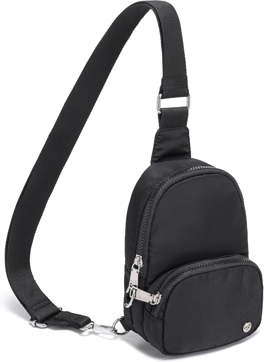 Small Anti Theft Crossbody Bags for Women Lightweight RFID Sling Bag | Nylon Travel Purse for Daily Casual Use