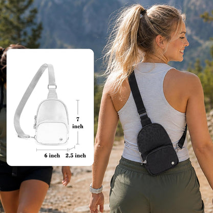 Small Anti Theft Crossbody Bags for Women Lightweight RFID Sling Bag | Nylon Travel Purse for Daily Casual Use