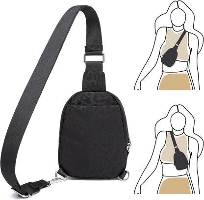 Small Anti Theft Crossbody Bags for Women Lightweight RFID Sling Bag | Nylon Travel Purse for Daily Casual Use
