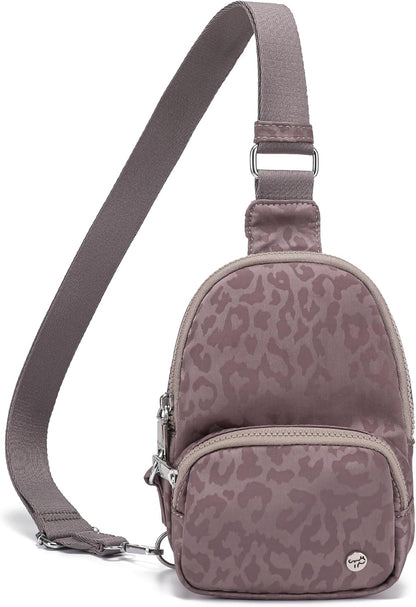 Small Anti Theft Crossbody Bags for Women Lightweight RFID Sling Bag | Nylon Travel Purse for Daily Casual Use