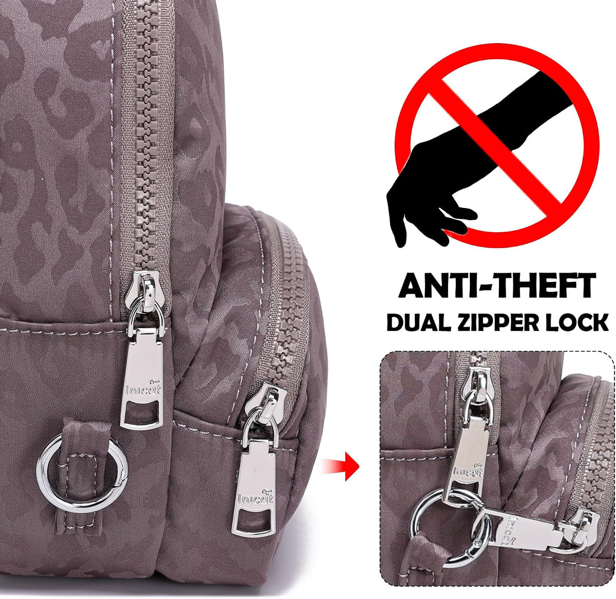 Small Anti Theft Crossbody Bags for Women Lightweight RFID Sling Bag | Nylon Travel Purse for Daily Casual Use