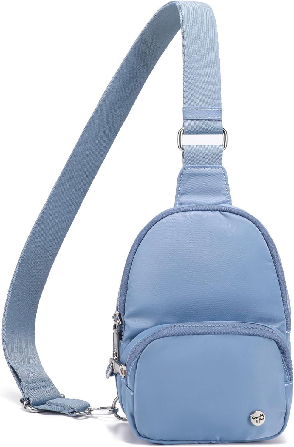 Small Anti Theft Crossbody Bags for Women Lightweight RFID Sling Bag | Nylon Travel Purse for Daily Casual Use
