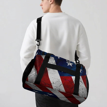 Large Sports Bag Gym Duffel for Travel Weekender Overnight Trip Simple Functional Layout