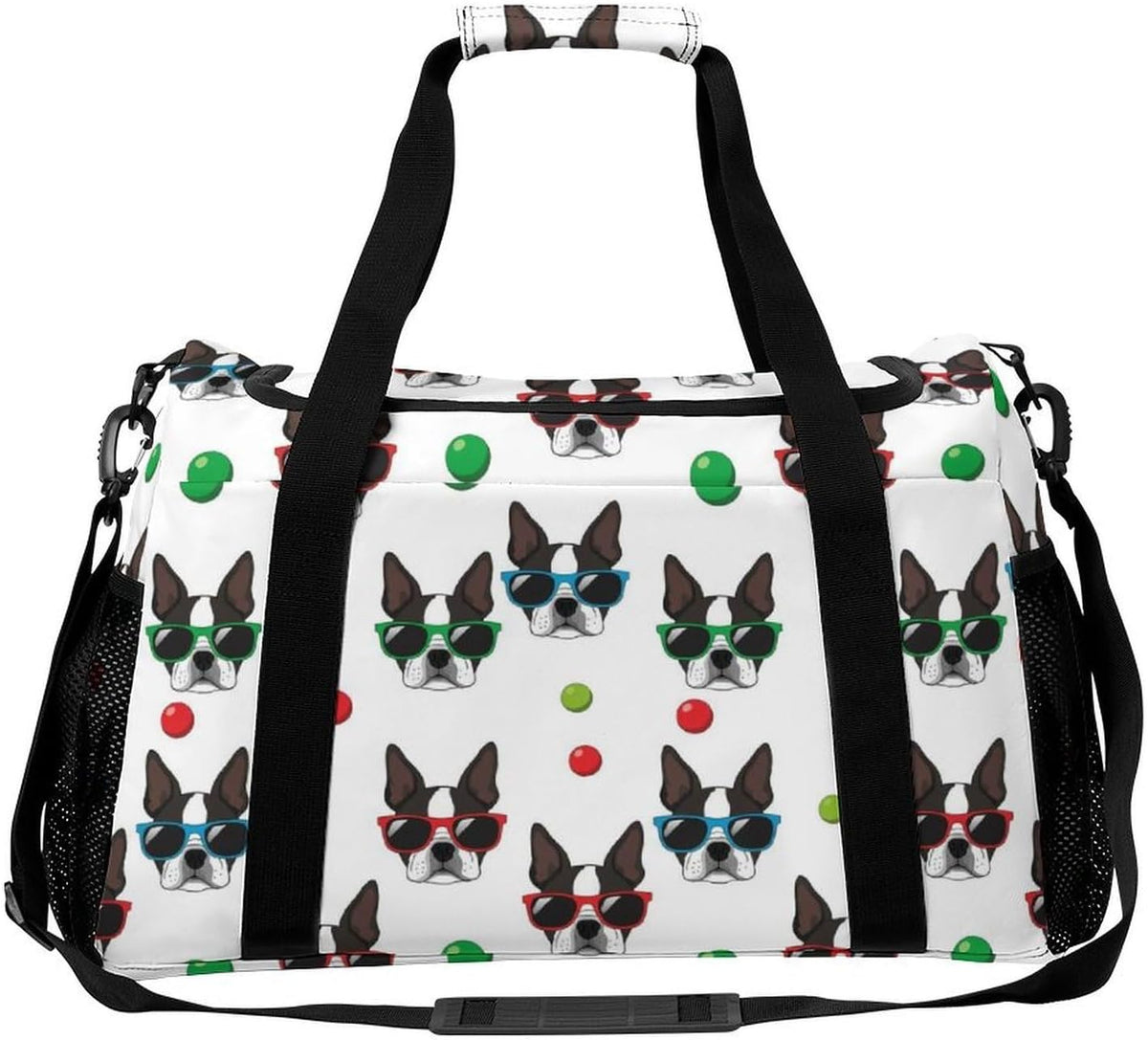Large Sports Bag Gym Duffel for Travel Weekender Overnight Trip Simple Functional Layout