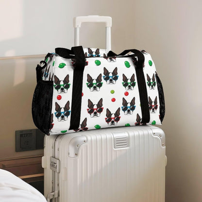 Large Sports Bag Gym Duffel for Travel Weekender Overnight Trip Simple Functional Layout