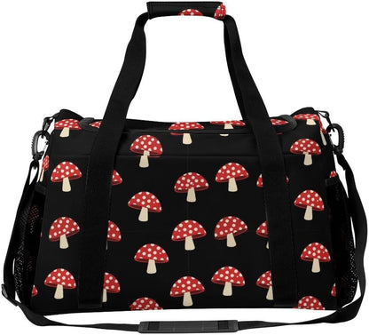 Large Sports Bag Gym Duffel for Travel Weekender Overnight Trip Simple Functional Layout