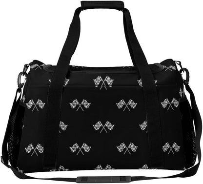 Large Sports Bag Gym Duffel for Travel Weekender Overnight Trip Simple Functional Layout