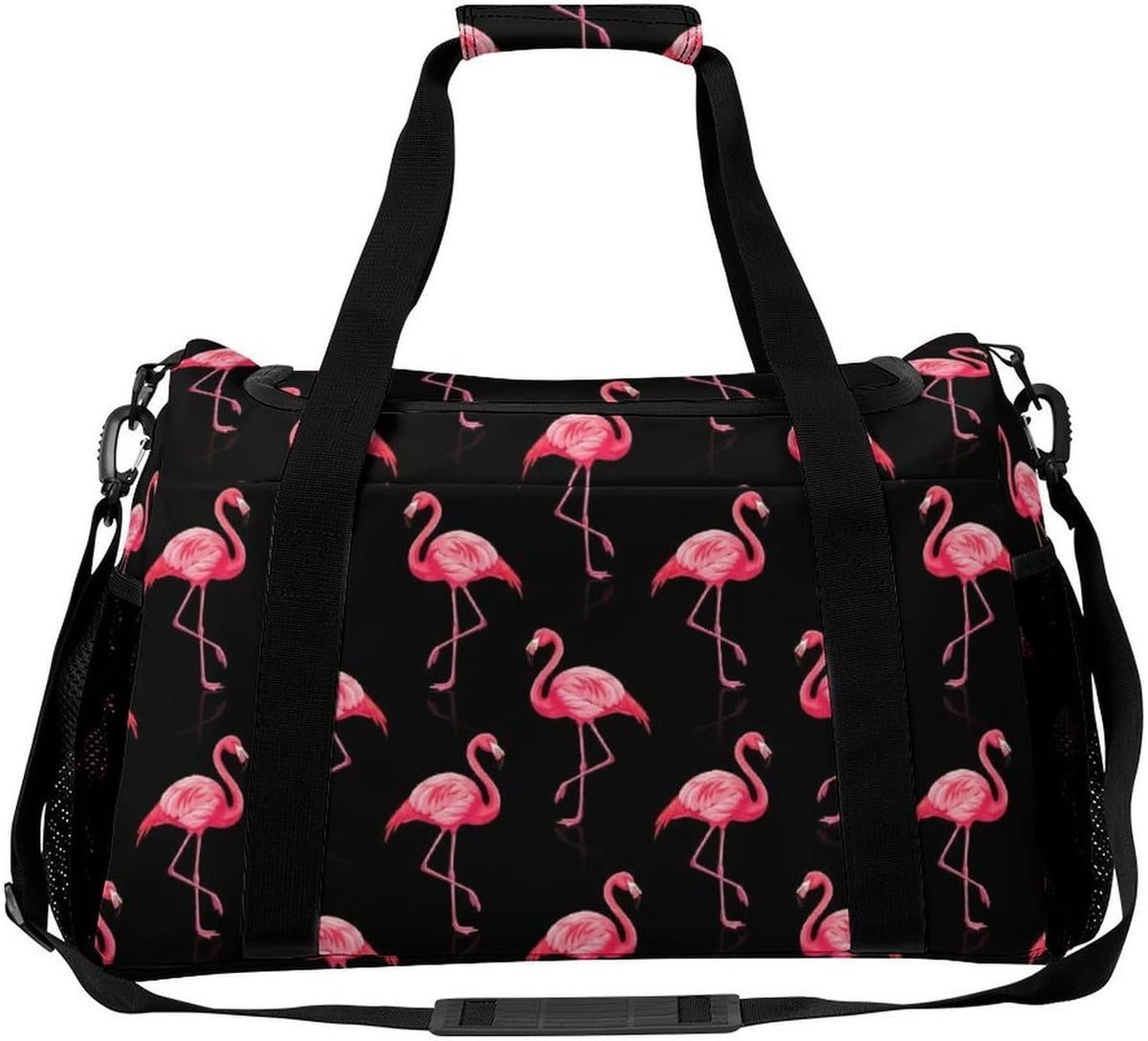 Large Sports Bag Gym Duffel for Travel Weekender Overnight Trip Simple Functional Layout