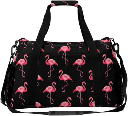 Large Sports Bag Gym Duffel for Travel Weekender Overnight Trip Simple Functional Layout